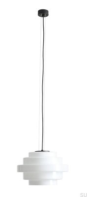 Lampa wisząca Filo Metalowa Czarna (fi 36)