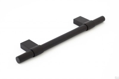 Uchwyt meblowy Line Big 208 Aluminium Czarne