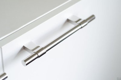 Uchwyt meblowy Line Big 208 Stal Polerowana