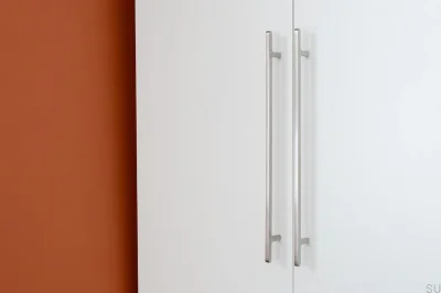 Uchwyt meblowy podłużny Flat Line 430 Stal Szczotkowana