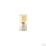 KN56RB/MB--Gałka-meblowa-Kokeshi-Mix-1832-Mosiądz-Szczotkowany-Nielakierowany-Stal-Szczotkowana-BB-Sweden-Skandynawskie-Uchwyty_1