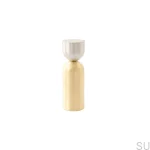 KR32MB/RB--Wieszak-ścienny-Kokeshi-Mix-1856-Stal-Szczotkowana-Mosiądz-Szczotkowany-Nielakierowany-BB-Sweden-Skandynawskie-Uchwyty_1