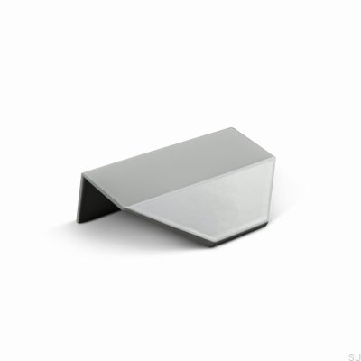 Uchwyt meblowy krawędziowy Modena 60 Metalowy Silk Grey