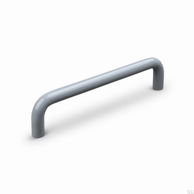 Uchwyt meblowy podłużny Barga 128 Metalowy Silver Grey