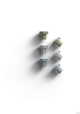 Gałka meblowa Agno 28 Metalowa Silk Grey