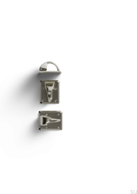 Uchwyt meblowy Termoli 55 Metalowy Srebrny