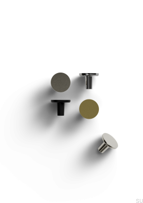 Gałka meblowa Cesano 30 Metalowa Złota Szczotkowana