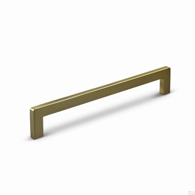 Uchwyt meblowy podłużny Benidorm 160 Aluminiowy Złoty Szczotkowany