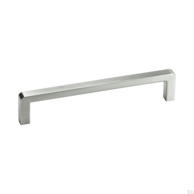 Uchwyt meblowy podłużny Bolero 128 Srebrny (inox look)