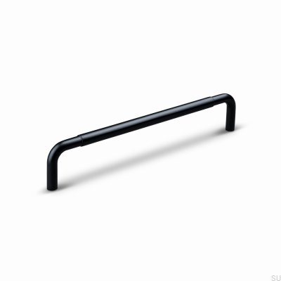 Uchwyt meblowy podłużny Siena 160 Aluminiowy Czarny Mat