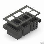 630013--Rama-górna-do-systemu-segregacji-Toledo-80x45-Ciemnoszara-Theofils-Skandynawskie-Uchwyty_2