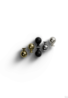 Gałka meblowa Labaro 30 Metalowa Złota Szczotkowana