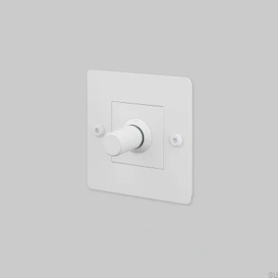 Ściemniacz bez logotypu LED Linear 1G 120W Stalowy Biały Standard Europejski