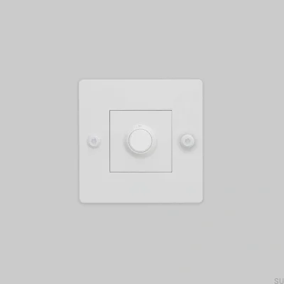 Ściemniacz bez logotypu LED Linear 1G 120W Stalowy Biały Standard Europejski