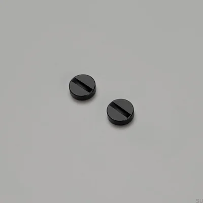 Zestaw dekoracyjny do ramki Detail Cross Stalowy Czarny