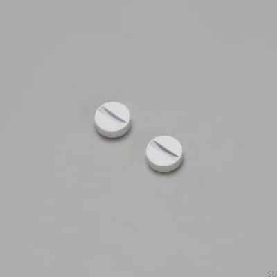 Zestaw dekoracyjny do ramki Detail Cross Stalowy Biały