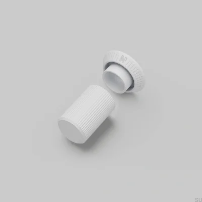 Zestaw dekoracyjny do ściemniacza Detail Linear Stalowy Biały