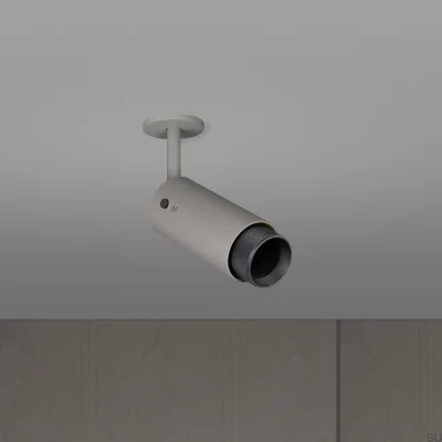 Lampa regulowana punktowa Exhaust Cross Stalowa Szara z Palonym Brązem