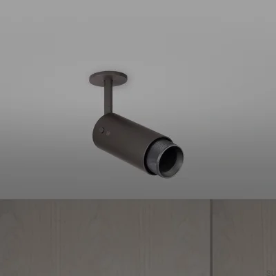 Lampa regulowana punktowa Exhaust Cross Stalowa Grafitowa z Palonym Brązem