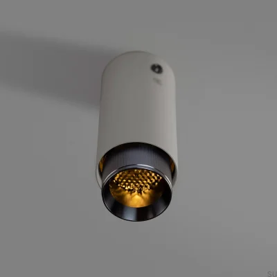 Lampa sufitowa punktowa Exhaust Linear Stalowa Szara z Gun Metalem