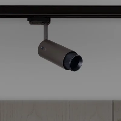 Lampa szynowa punktowa Exhaust Cross Stalowa Grafitowa z Czarnym