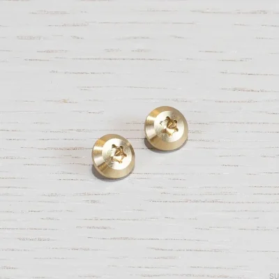 Zaślepka do śruby uchwytu podłużnego Linear Torx Mosiężna