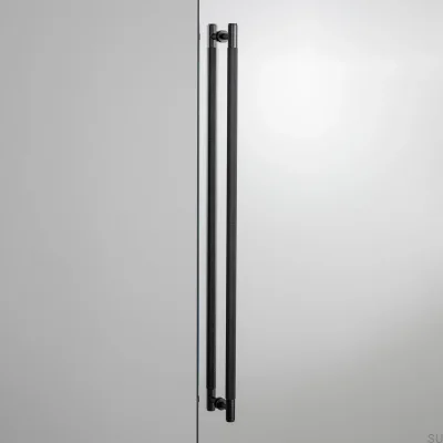 Uchwyt meblowy podłużny dwustronny Closet Cross 724 Mosiężny Palony Brąz