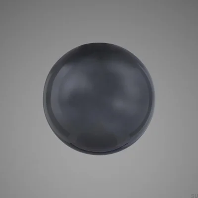 Klosz z dmuchanego szkła Globe Duży Dymiony