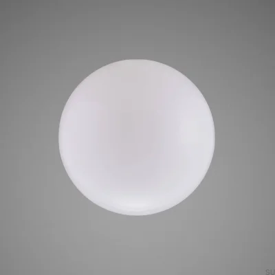 Klosz z dmuchanego szkła Globe Duży Mleczny