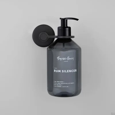 Uchwyt na pojemnik z mydłem Pojedynczy Cast 98 Stalowy Welder’s Black