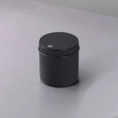 Stoper drzwiowy wolnostojący Linear Stalowy Czarny