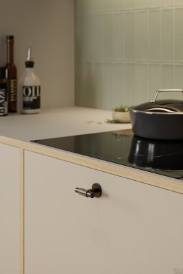 Gałka meblowa T-Bar Manor 30 Metalowa Brązowy Mat