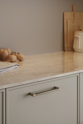 Uchwyt meblowy podłużny Filo 160 Metalowy Złoty Szczotkowany