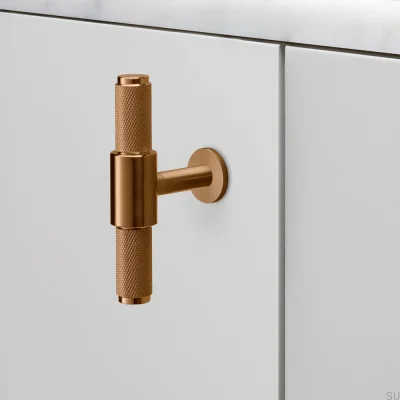 Uchwyt meblowy T-Bar Cross 95 Stalowy Wam Sunset