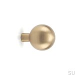 m_155_W-S--Wieszak-ścienny-Kulka-20-Mosiężny-Nielakierowany-Marbelo-Skandynawskie-Uchwyty_0