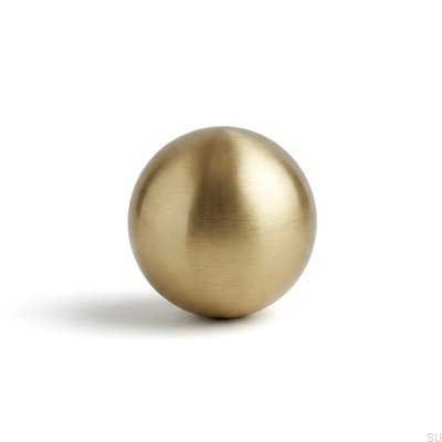 Gałka meblowa Kula 11 30 Mosiężna