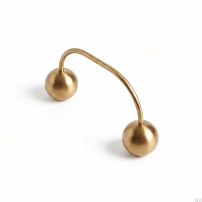 Uchwyt meblowy podłużny Marbelo 10 96 Mosiężny Szczotkowany Nielakierowany