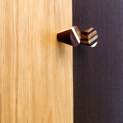 Gałka meblowa Stratum 30 Drewniana Olej Twardy Bezbarwny Półmat