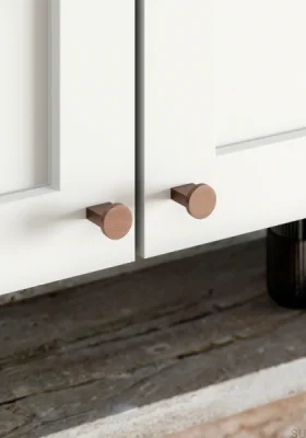 Gałka meblowa Nexx 25 Aluminiowa Brązowa Szczotkowana