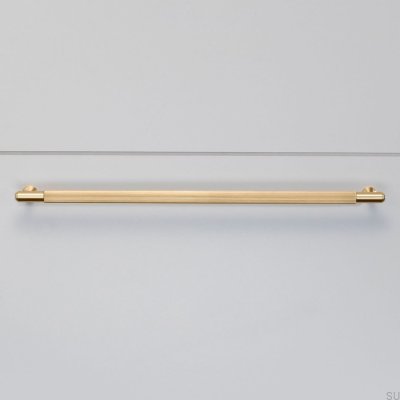 Uchwyt meblowy podłużny Linear 325 Mosiężny