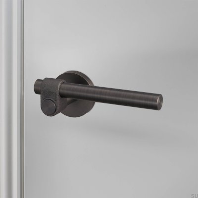 Klamka drzwiowa Cast 38 Mosiężna Palony Brąz