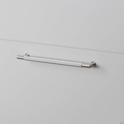 Uchwyt meblowy podłużny Linear 225 Stalowy Srebrny