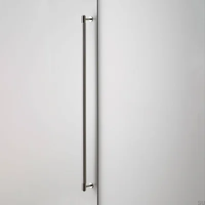 Uchwyt meblowy podłużny Closet Cross 724 Stalowy Srebrny