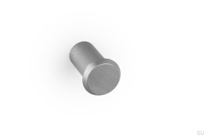 Gałka meblowa Fase 23 Aluminiowa Srebrna Szczotkowana