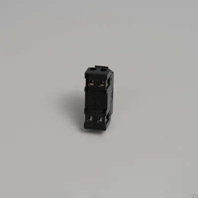 Włącznik modułowy krzyżowy Toggle Module Czarny Standard Europejski