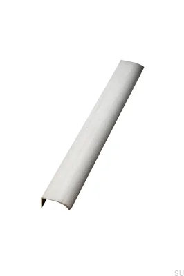 Uchwyt meblowy krawędziowy Edge Straight 1200 Aluminiowy Srebrny