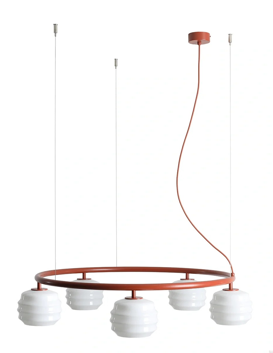 1159F24_R--Lampa-wisząca-Puff-5-Ring-Metalowa-Terakotowa-z-Mlecznymi-Kloszami-Artera-Skandynawskie-Uchwyty