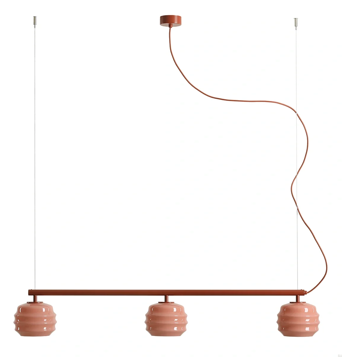 1160E_24--Lampa-wisząca-Puff-Glaze-3-Metalowa-Terakotowa-z-Koralowymi-Kloszami-Artera-Skandynawskie-Uchwyty