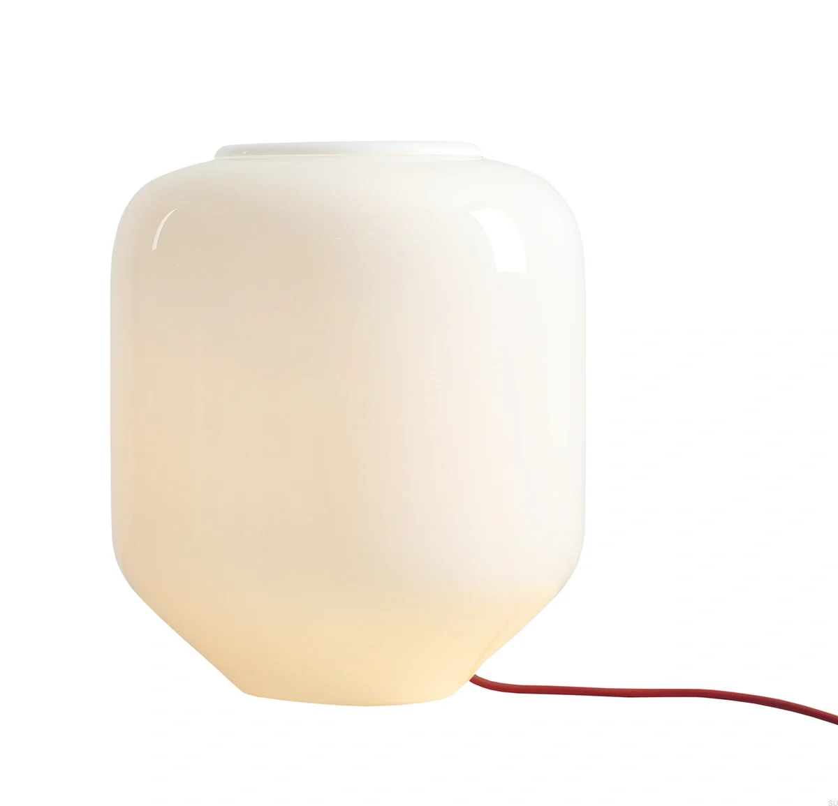 8500B15_L--Lampka-stołowa-Flask-L-Szklana-Mleczna-z-Wiśniowym-Przewodem-Artera-Skandynawskie-Uchwyty
