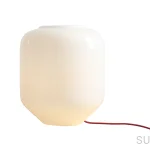 8500B15_L--Lampka-stołowa-Flask-L-Szklana-Mleczna-z-Wiśniowym-Przewodem-Artera-Skandynawskie-Uchwyty